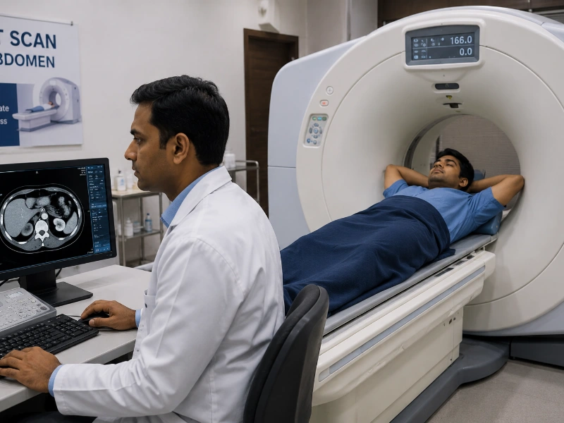 Advanced Multi-slice Abdomen CT Scan Imaging Technology Machine